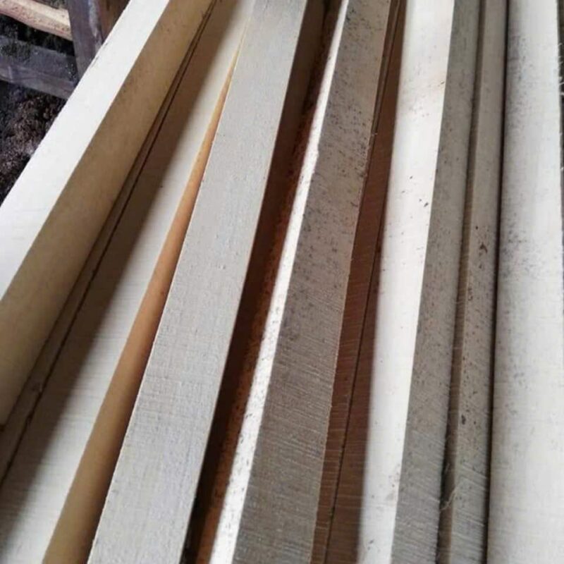 Phôi gỗ cao su bào 4 mặt