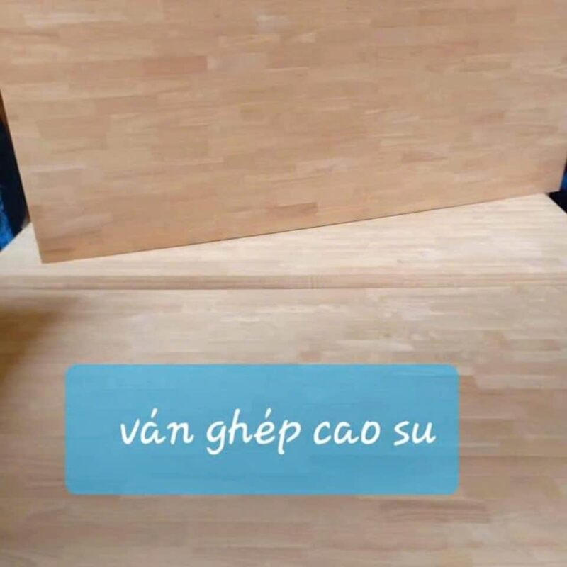 Ván ghép cao su